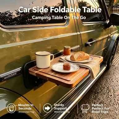 Outdoor Camping Equipment - Outdoor Camping Picnic Car Side Foldable