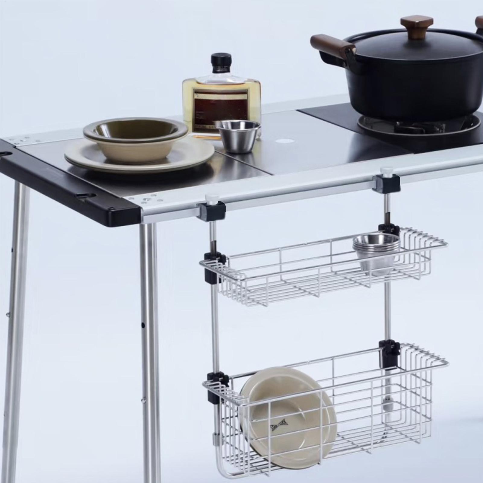 Outdoor Camping Kitchen Setup - Slide Buckle for Camping Table Outdoor