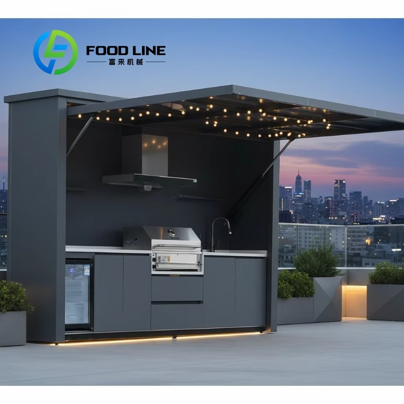 Outdoor Camping Kitchen Setup - Custom Luxury Outdoor Camping Kitchen Box
