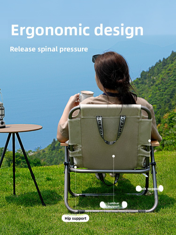 Portable Foldable Kermit Chair - Outdoor Camping Chairs recension och pris