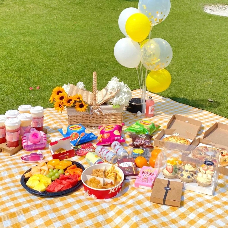 200x200cm Extra Large Picnic M - Outdoor Camping Rug recension och pris