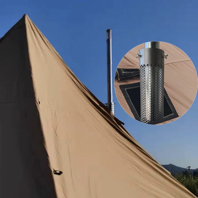 Camping Stove Pipe Stainless S - Outdoor Camping Stove Wood recension och pris