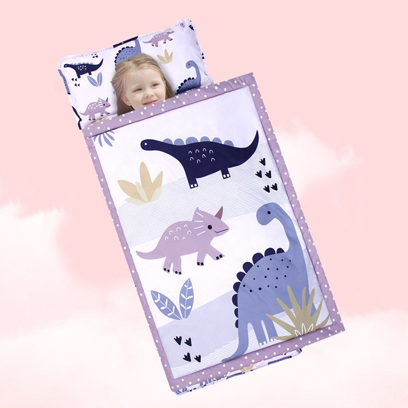 Toddler Nap Mat with Pillow an - Outdoor Camping Rug recension och pris