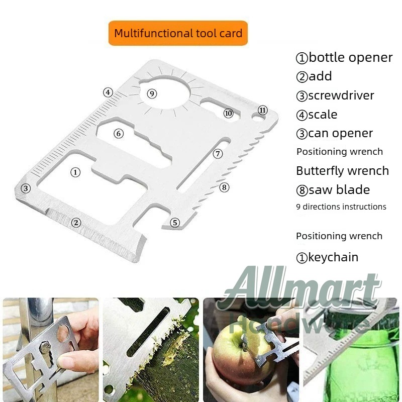 Multi functional portable EDC  - Outdoor Camping Equipment recension och pris