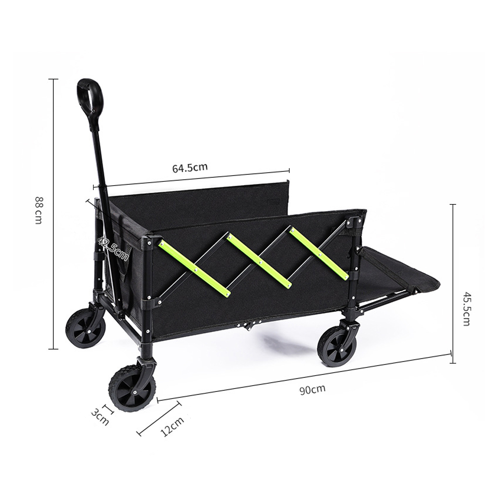 E-RIKE Foldable Utility Heavu  - Outdoor Camping Trolley recension och pris