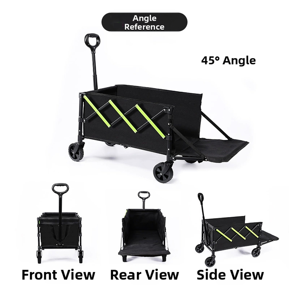 E-RIKE Foldable Utility Heavu  - Outdoor Camping Trolley recension och pris