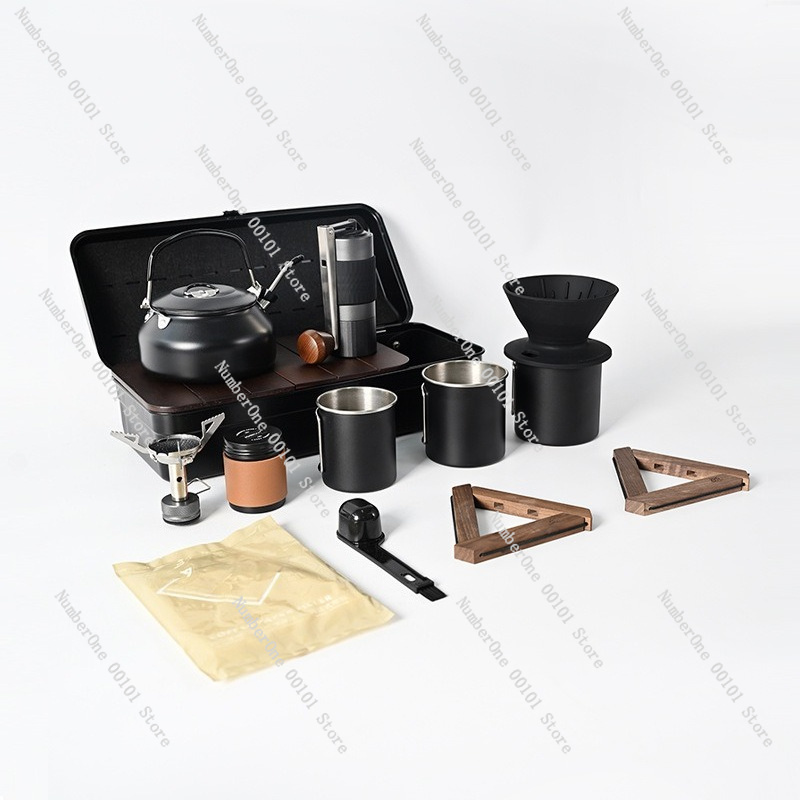 Outdoor Camping Hand‑Brew Coff - Outdoor Camping Storage Box recension och pris