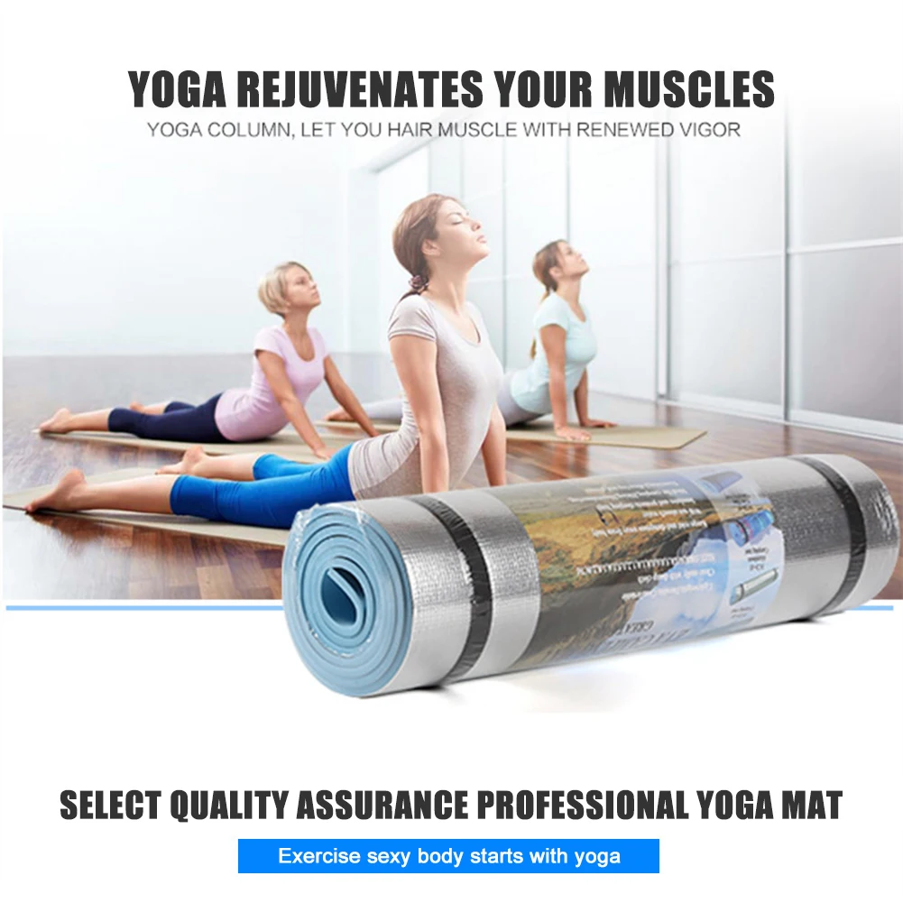 6mm Thick EVA Yoga Mat Moistur - Outdoor Camping Rug recension och pris