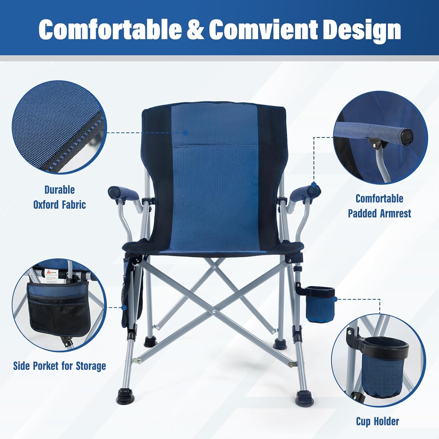 Factory Wholesale Outdoor Port - Outdoor Camping Chairs recension och pris