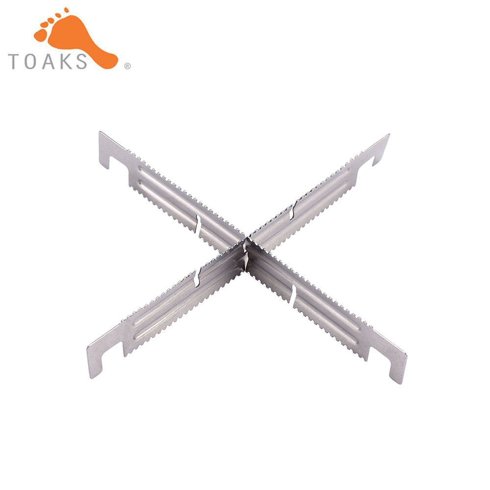2/4/6pcs TOAKS Outdoor Titaniu - Outdoor Camping Stove Wood recension och pris