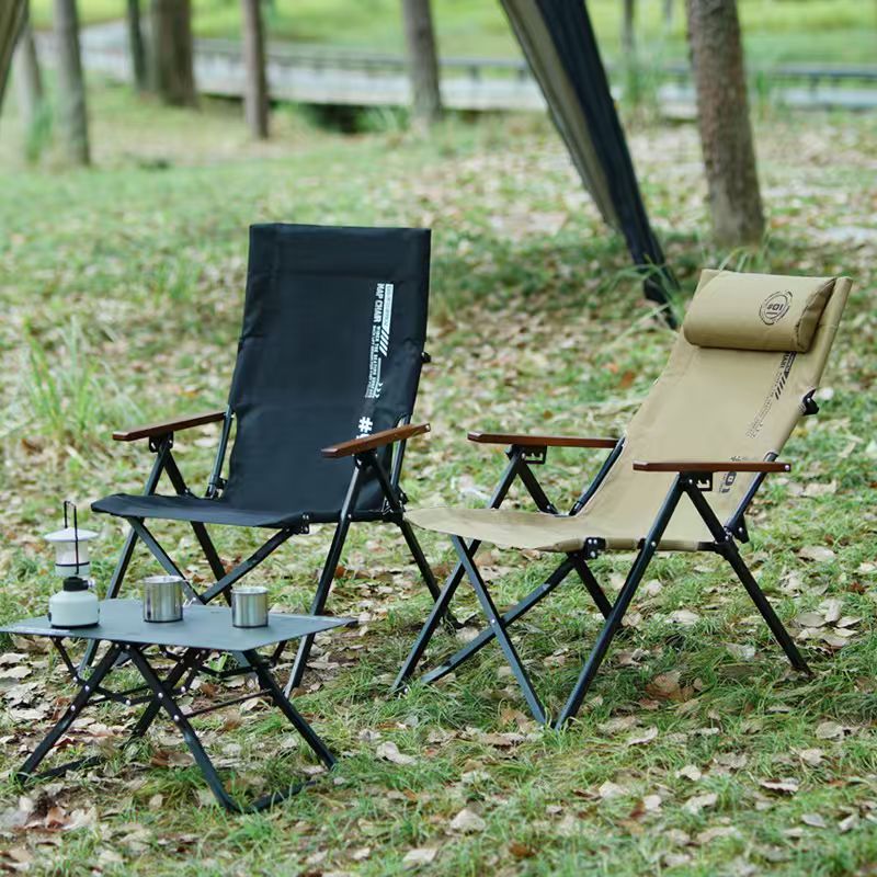 Folding High Back Beach Campin - Outdoor Camping Recliner Chairs recension och pris