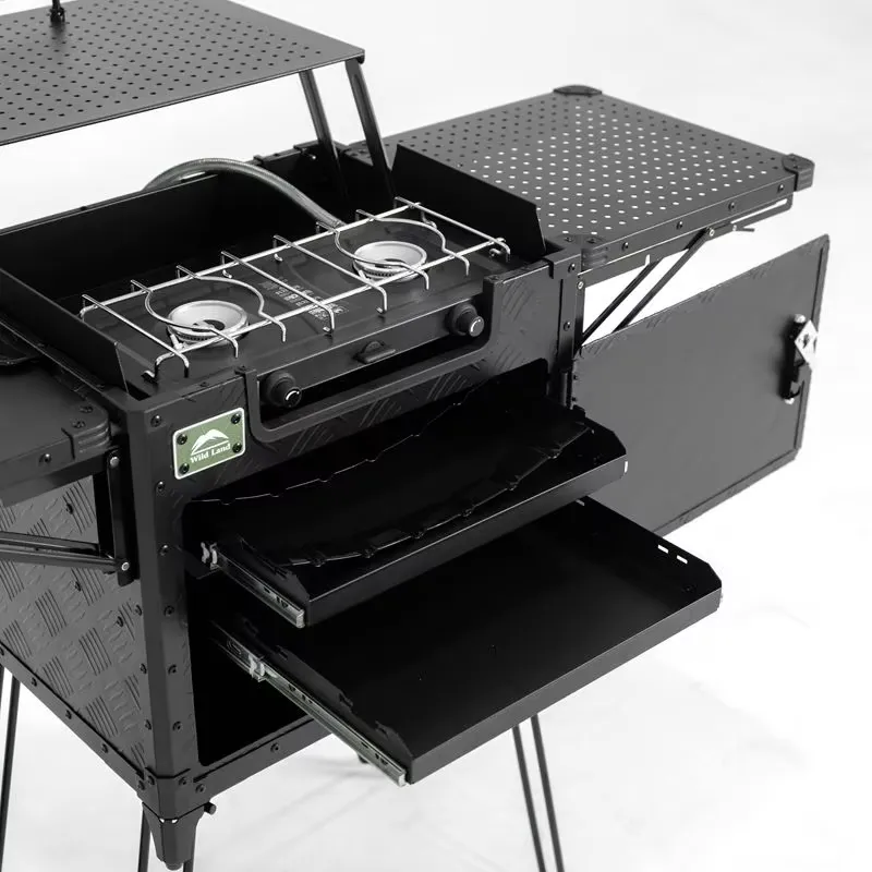 Deluxe Family Camping Kitchen  - Outdoor Camping Kitchen Setup recension och pris