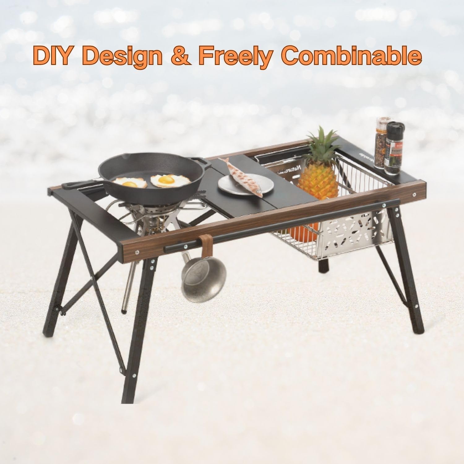 Foldable Igt Camping Table Por - Outdoor Camping Kitchen Setup recension och pris