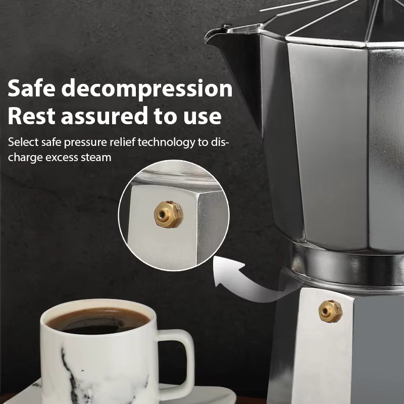 Aluminum Coffee Kettle Latte P - Camp Percolator Coffee recension och pris