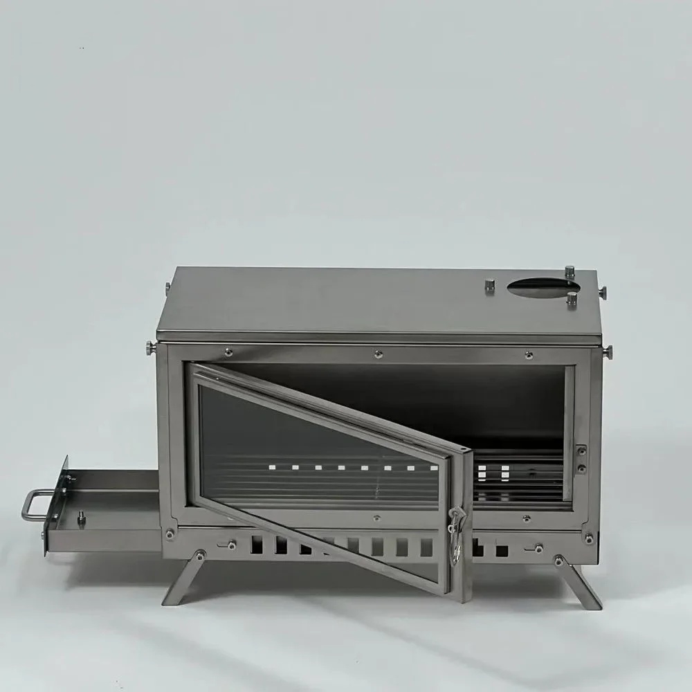 Firewood Stove Tent Stove Fold - Outdoor Camping Stove Wood recension och pris