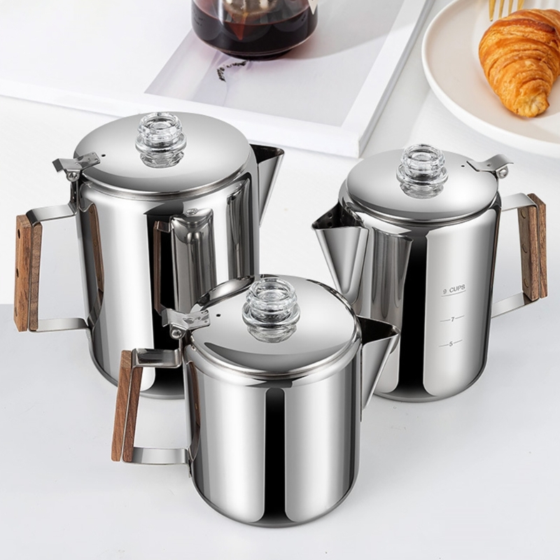 Sturdy Nonrust Steel Camping C - Camp Percolator Coffee recension och pris