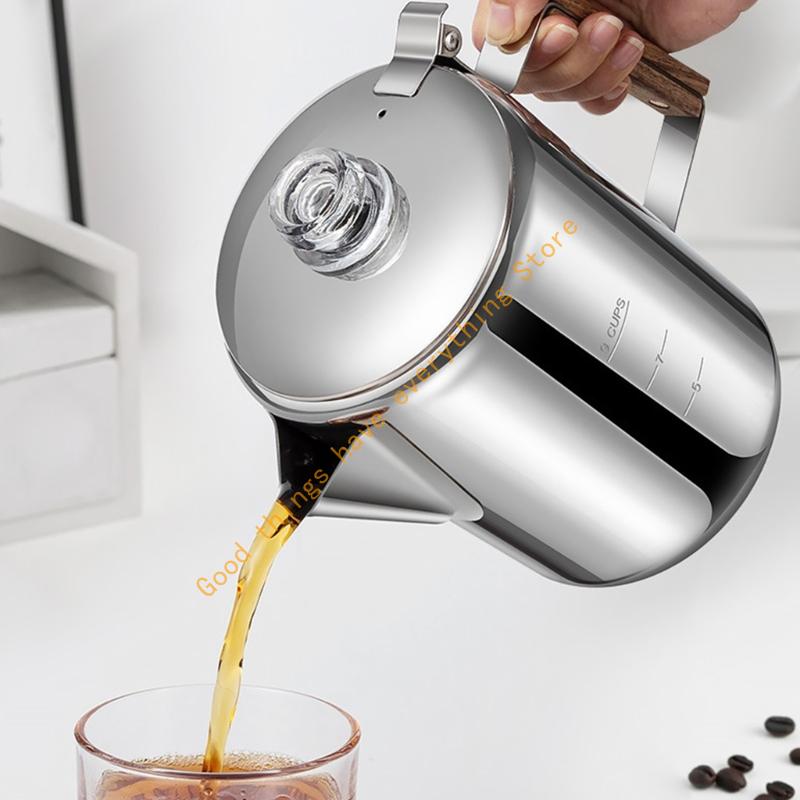 Sturdy Nonrust Steel Camping C - Camp Percolator Coffee recension och pris
