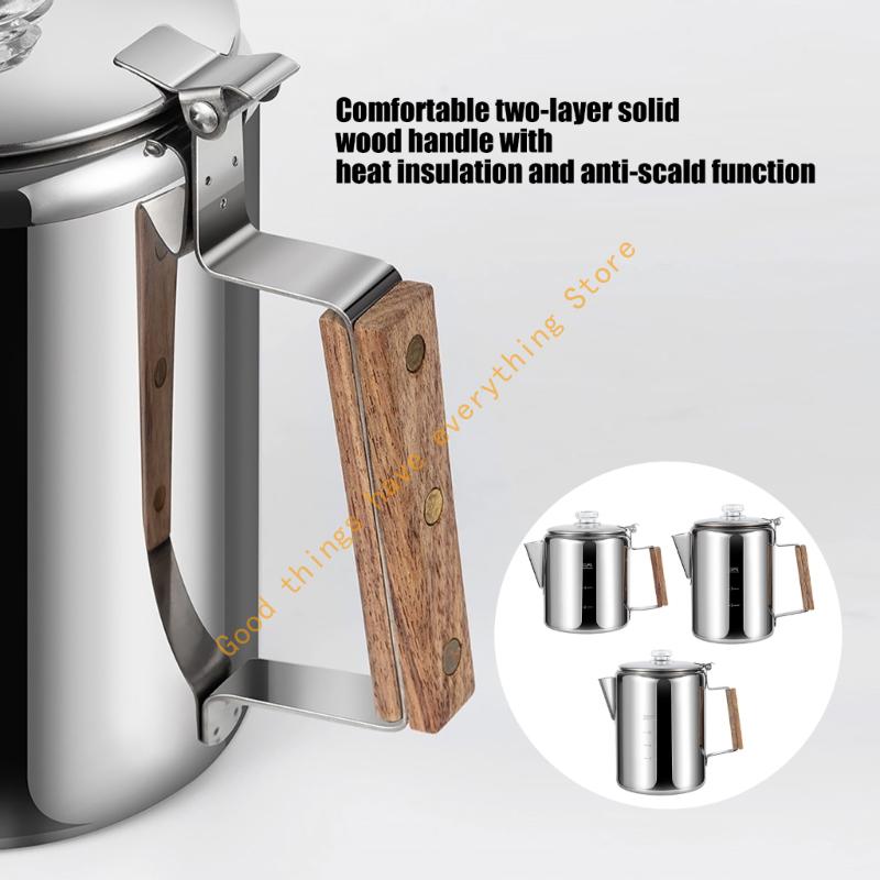 Sturdy Nonrust Steel Camping C - Camp Percolator Coffee recension och pris