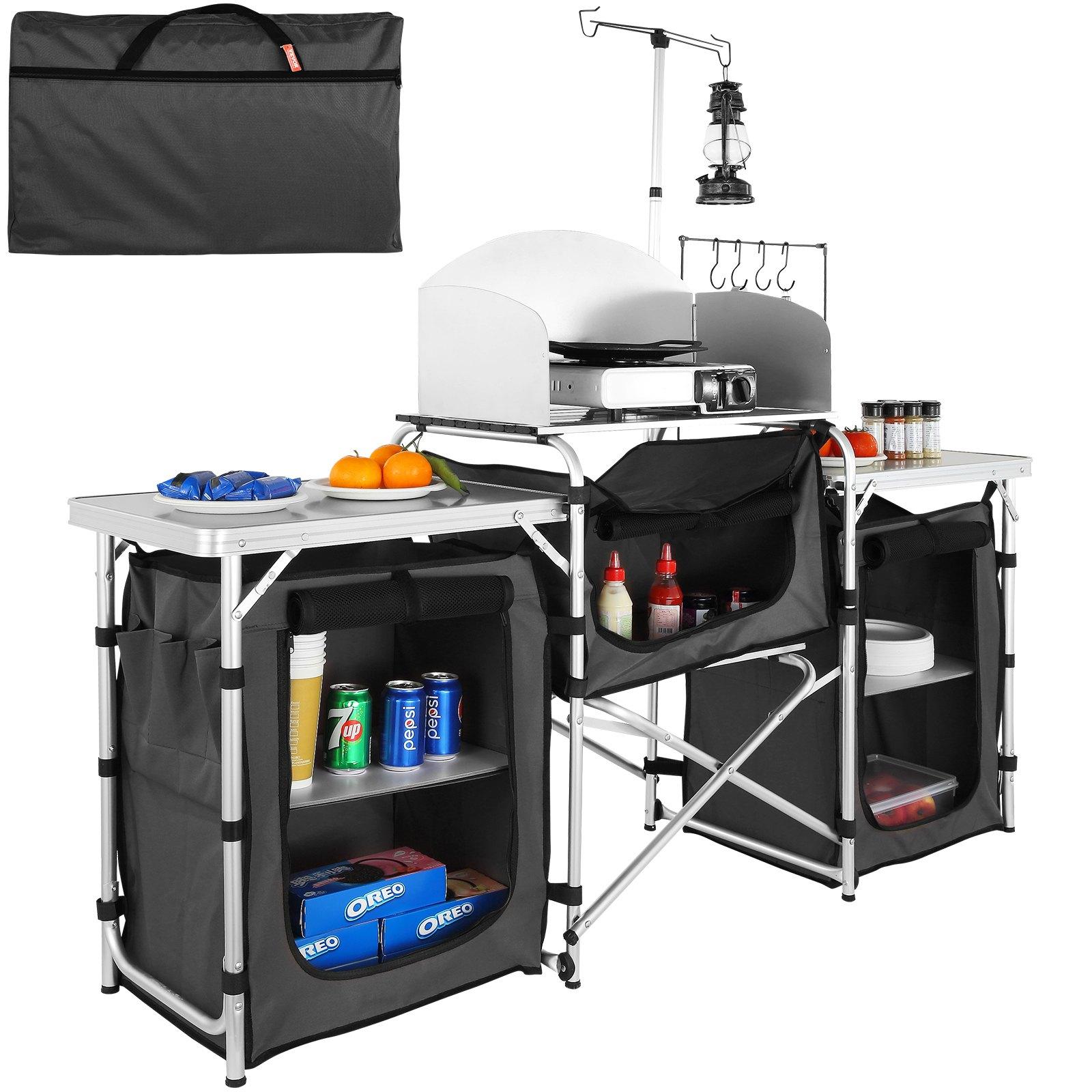【Father's Day Gifts】VEVOR Fold - Outdoor Camping Kitchen Setup recension och pris