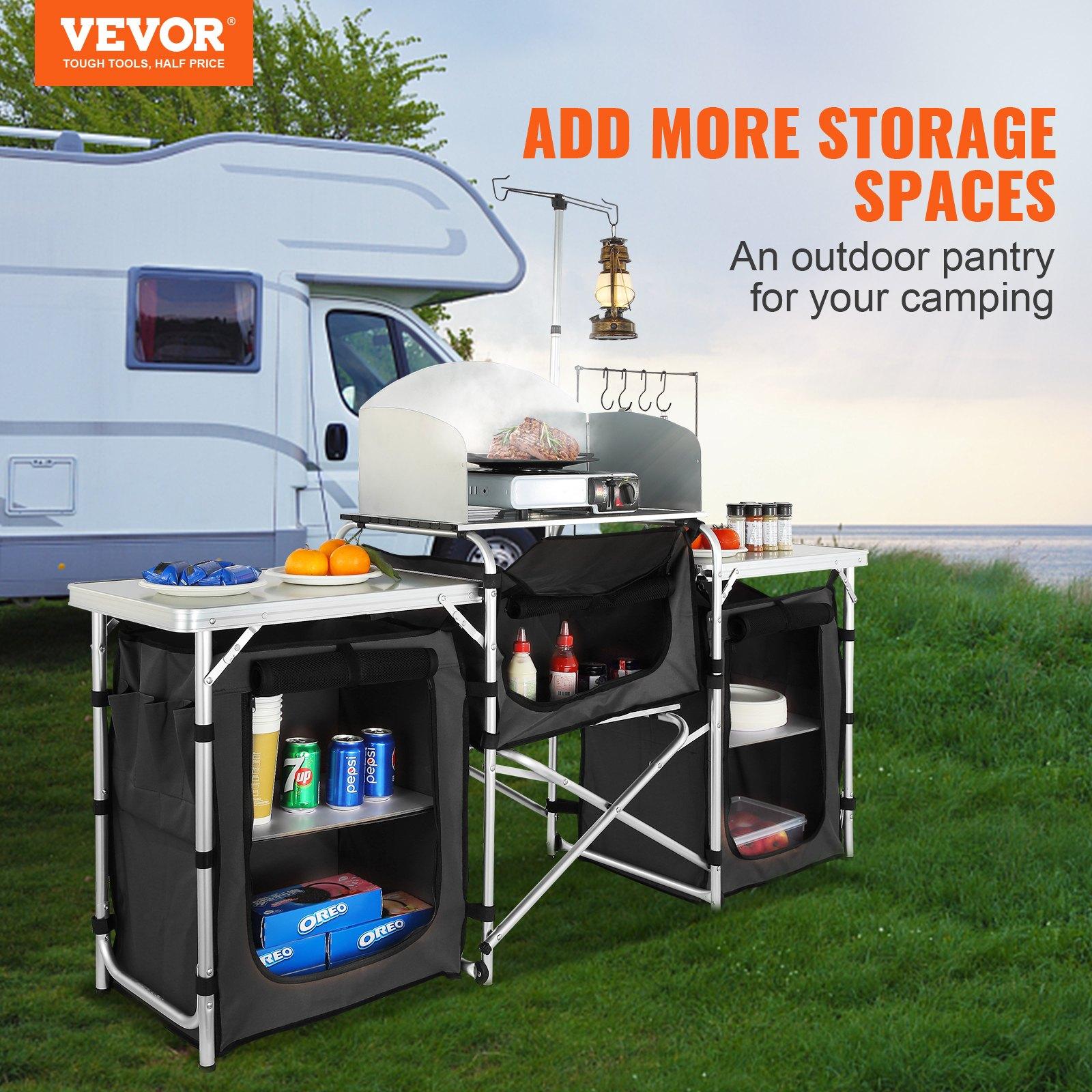 【Father's Day Gifts】VEVOR Fold - Outdoor Camping Kitchen Setup recension och pris