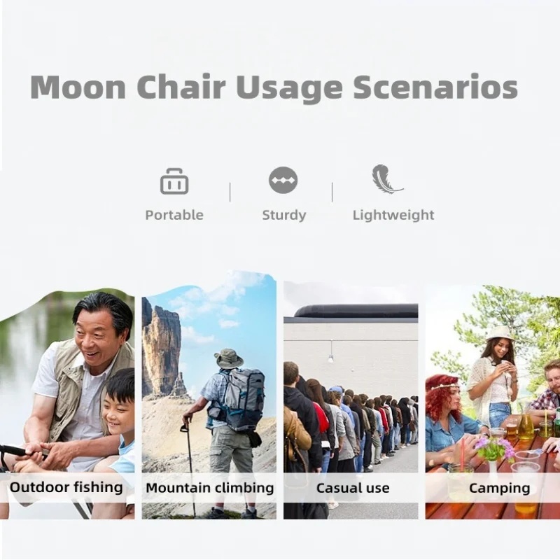 Ultra-light Aluminum Alloy Moo - Outdoor Camping Recliner Chairs recension och pris
