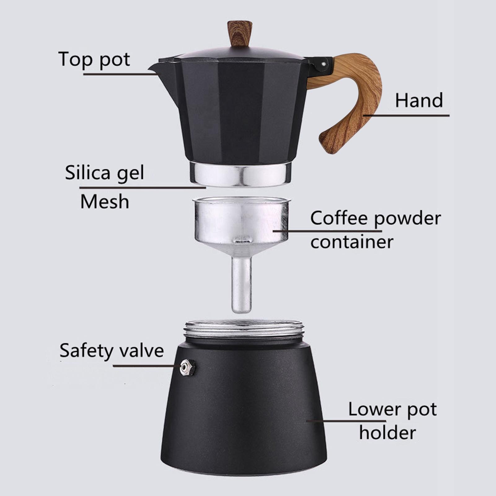 Aluminum Coffee Maker Coffee B - Camp Percolator Coffee recension och pris