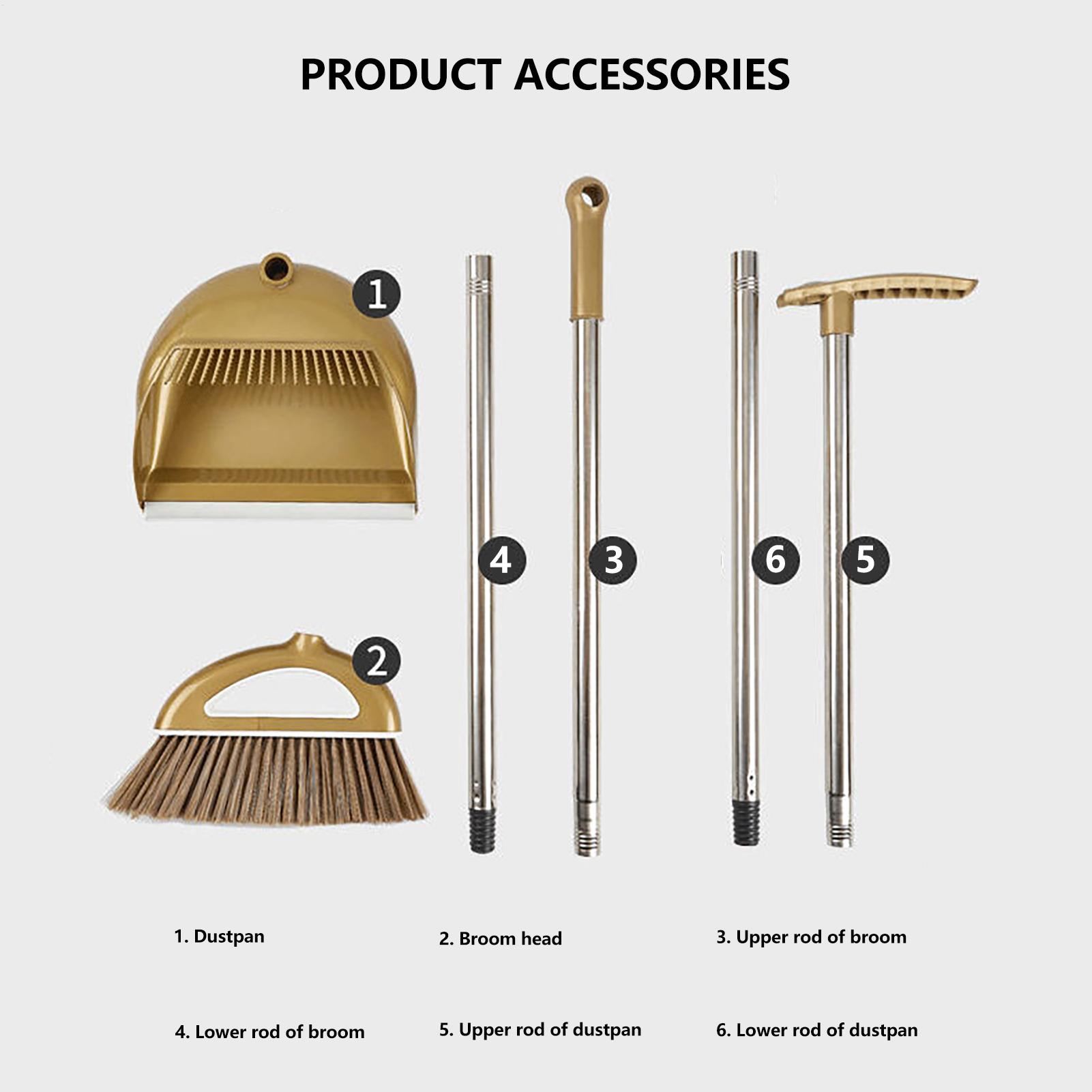 1set Long Handle Broom Dustpan - Outdoor Camping Store recension och pris