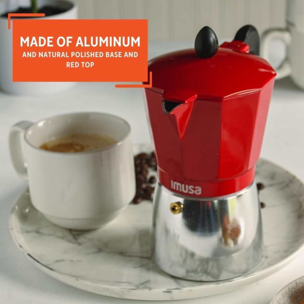 Stovetop Espresso Maker 3 Cup  - Camp Percolator Coffee recension och pris