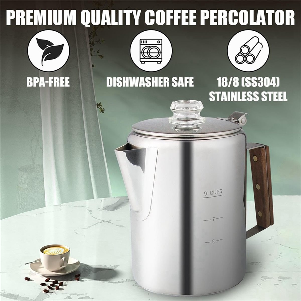 Compatible Coffee Percolators  - Camp Percolator Coffee recension och pris