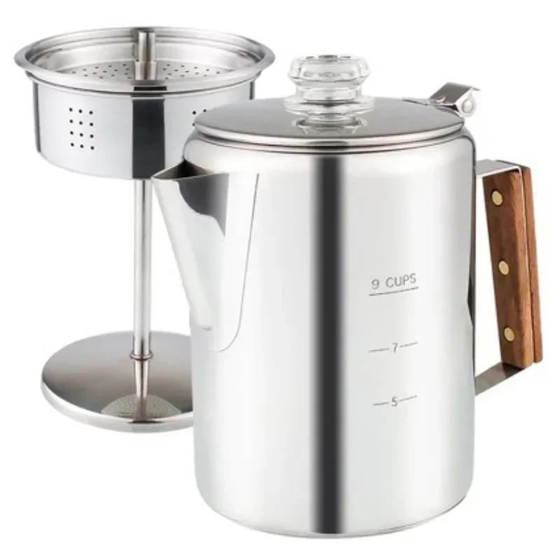 Stainless Steel Camping Coffee - Camp Percolator Coffee recension och pris