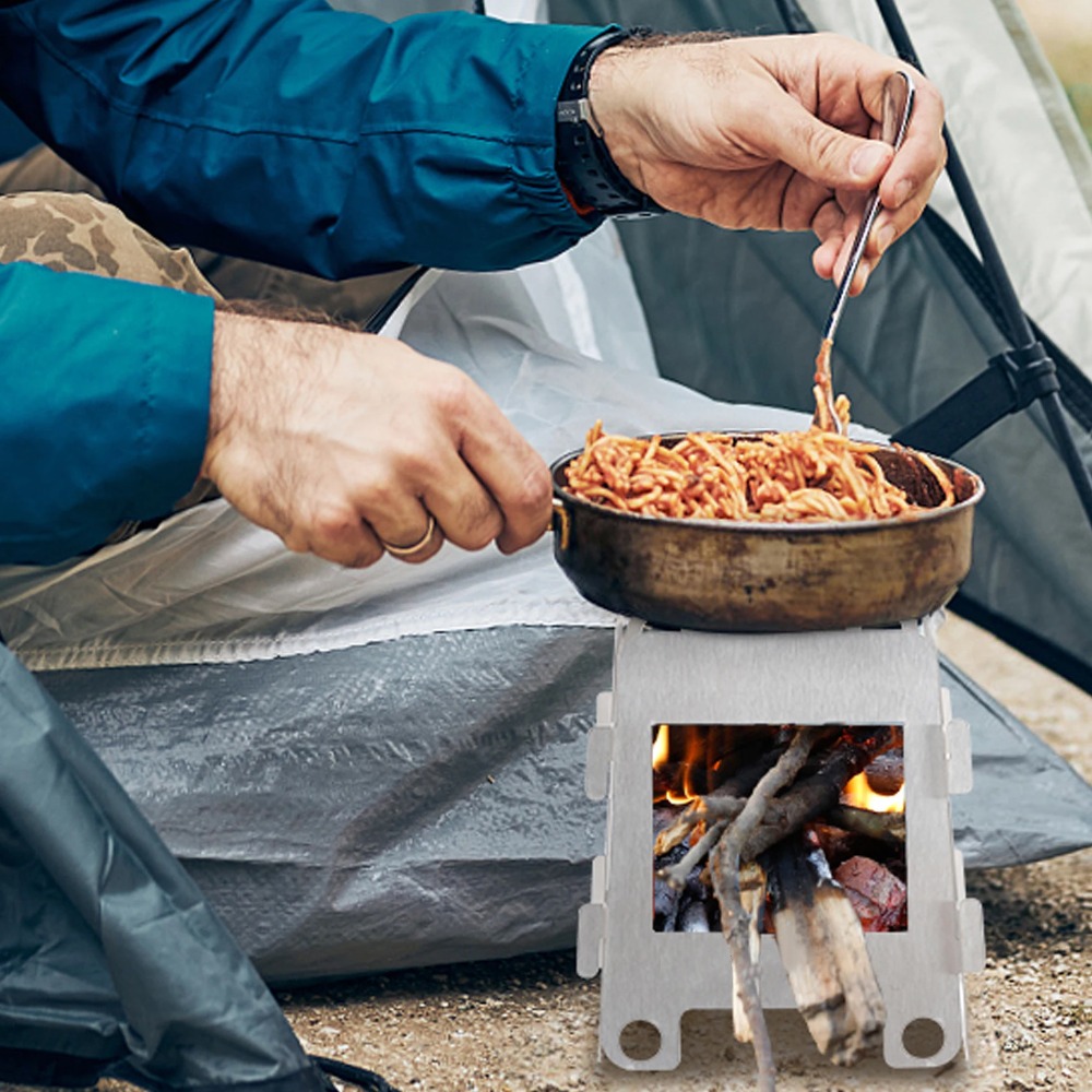 Camping Furnace Wood Stove Alc - Outdoor Camping Stove Wood recension och pris