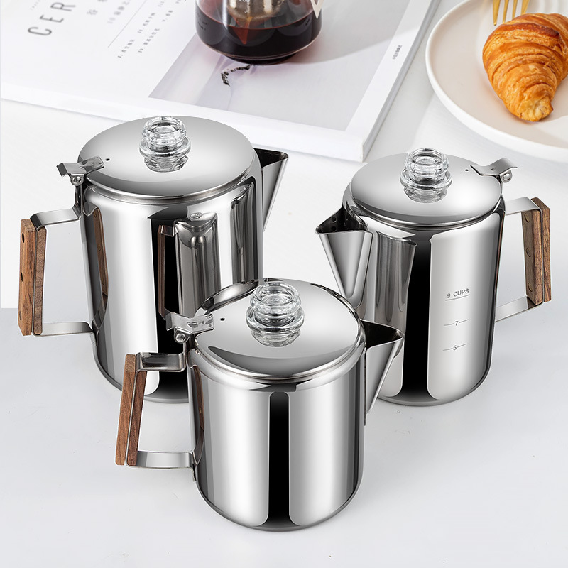 Stainless Steel Camping Coffee - Camp Percolator Coffee recension och pris