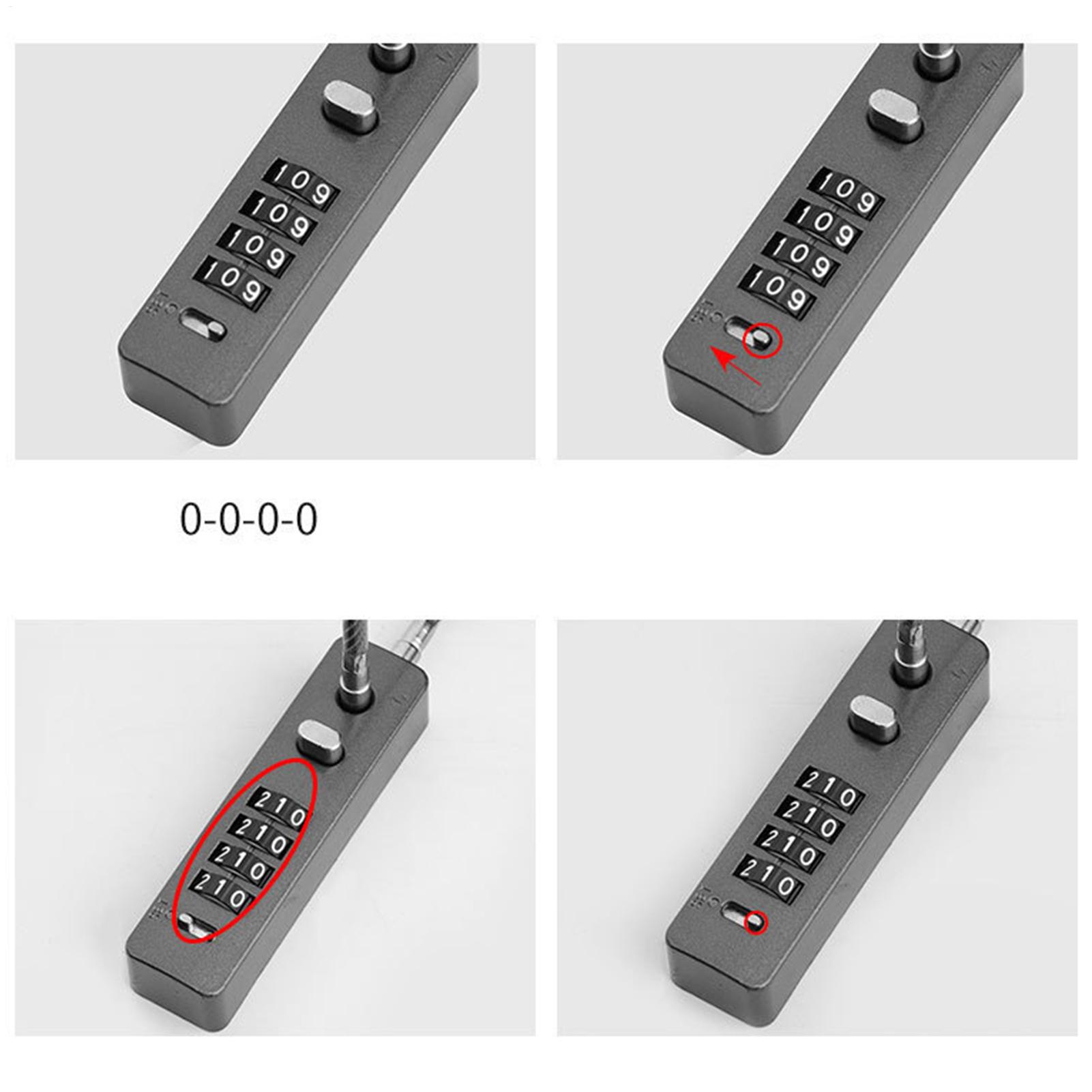 Combination Bike Lock Resettab - Urban Outdoor Camping recension och pris