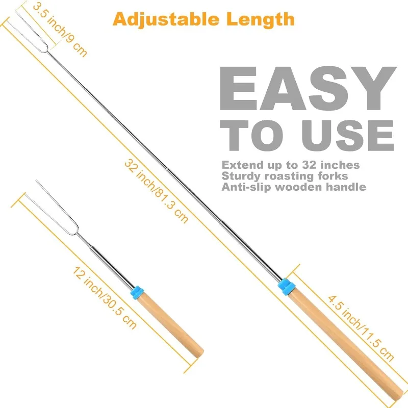 Extendable Stainless Steel Lon - Kitchen Outdoor Camping recension och pris