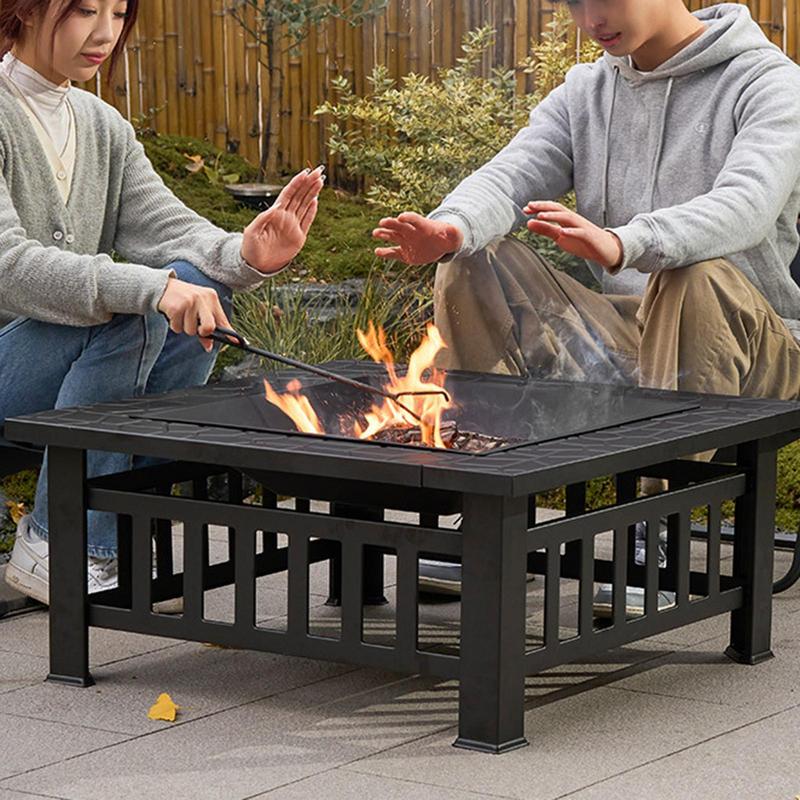Camping Firewood Stove Square  - Outdoor Camping Stove Wood recension och pris