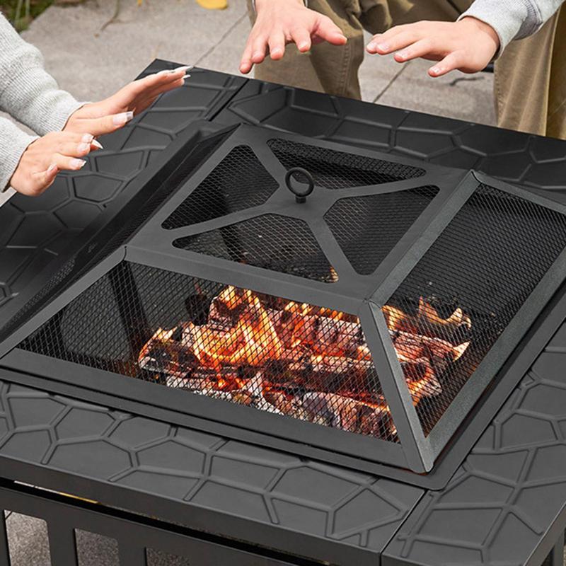 Camping Firewood Stove Square  - Outdoor Camping Stove Wood recension och pris
