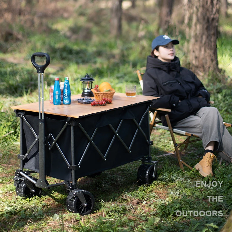 MOEYE Camping Trolley 220L Lar - Outdoor Camping Trolley recension och pris