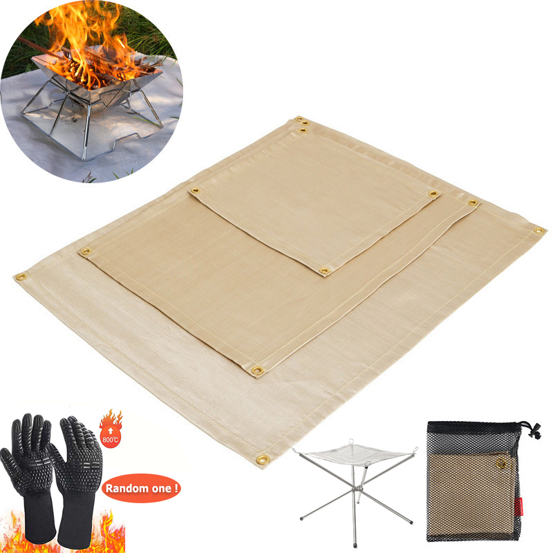 Outdoor Camping Fireproof Clot - Outdoor Camping Rug recension och pris