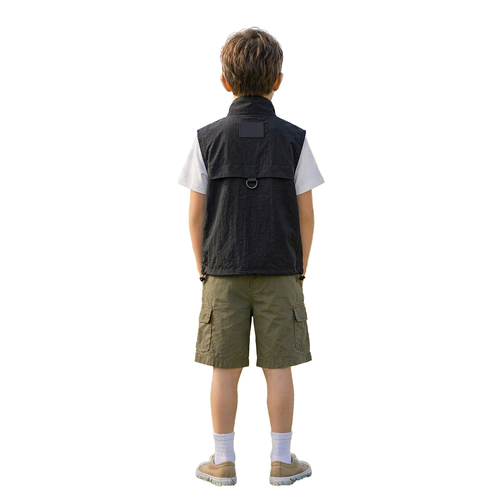 Kids Boys Fashion Zipper Cargo - Outdoor Camping Kids Activities recension och pris