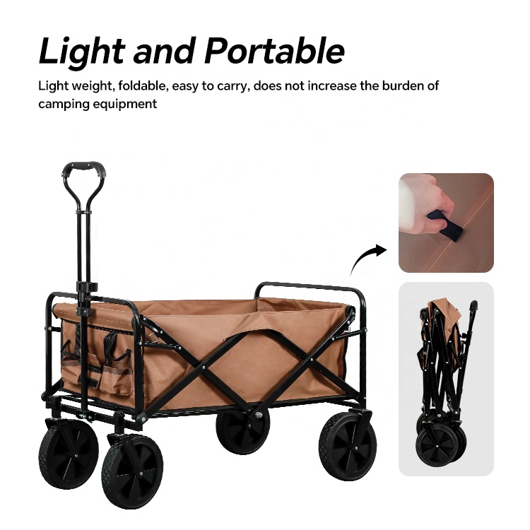 HOMFUL Fishing Bollerwagen Col - Outdoor Camping Trolley recension och pris