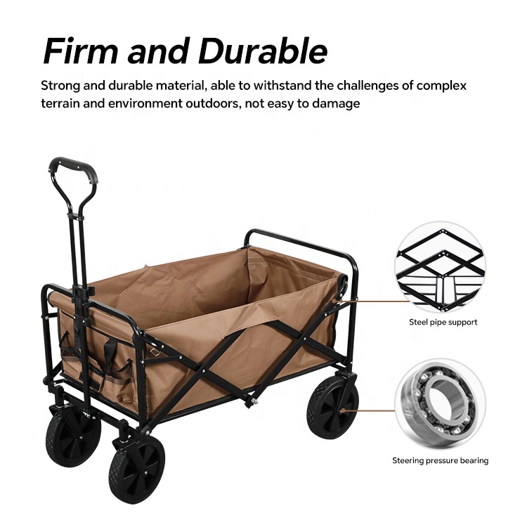 HOMFUL Fishing Bollerwagen Col - Outdoor Camping Trolley recension och pris