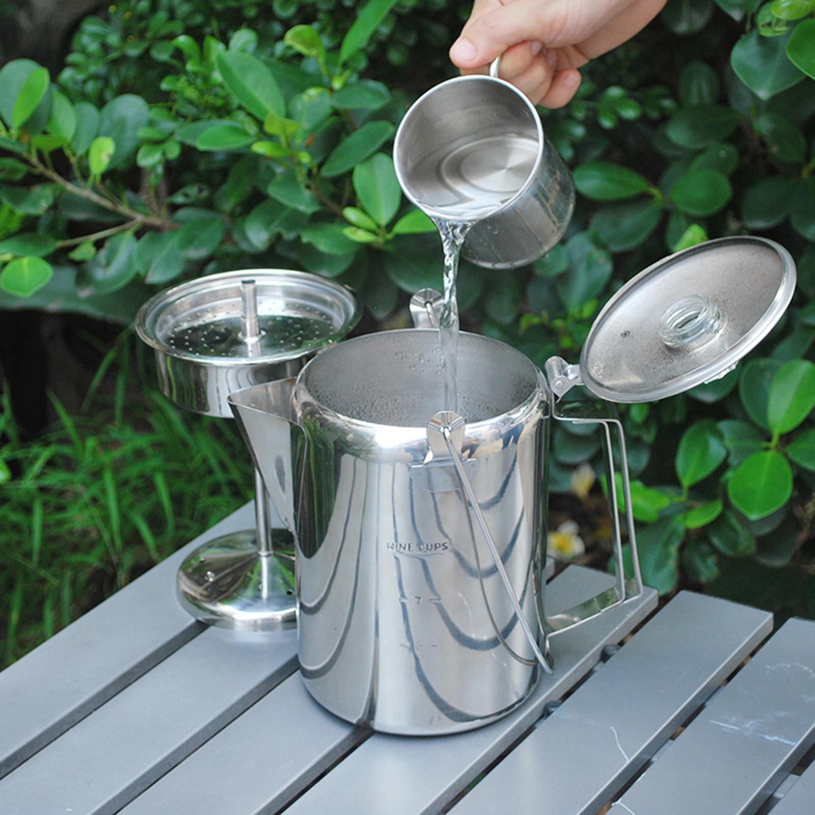 Outdoor Stainless Steel Campin - Camp Percolator Coffee recension och pris