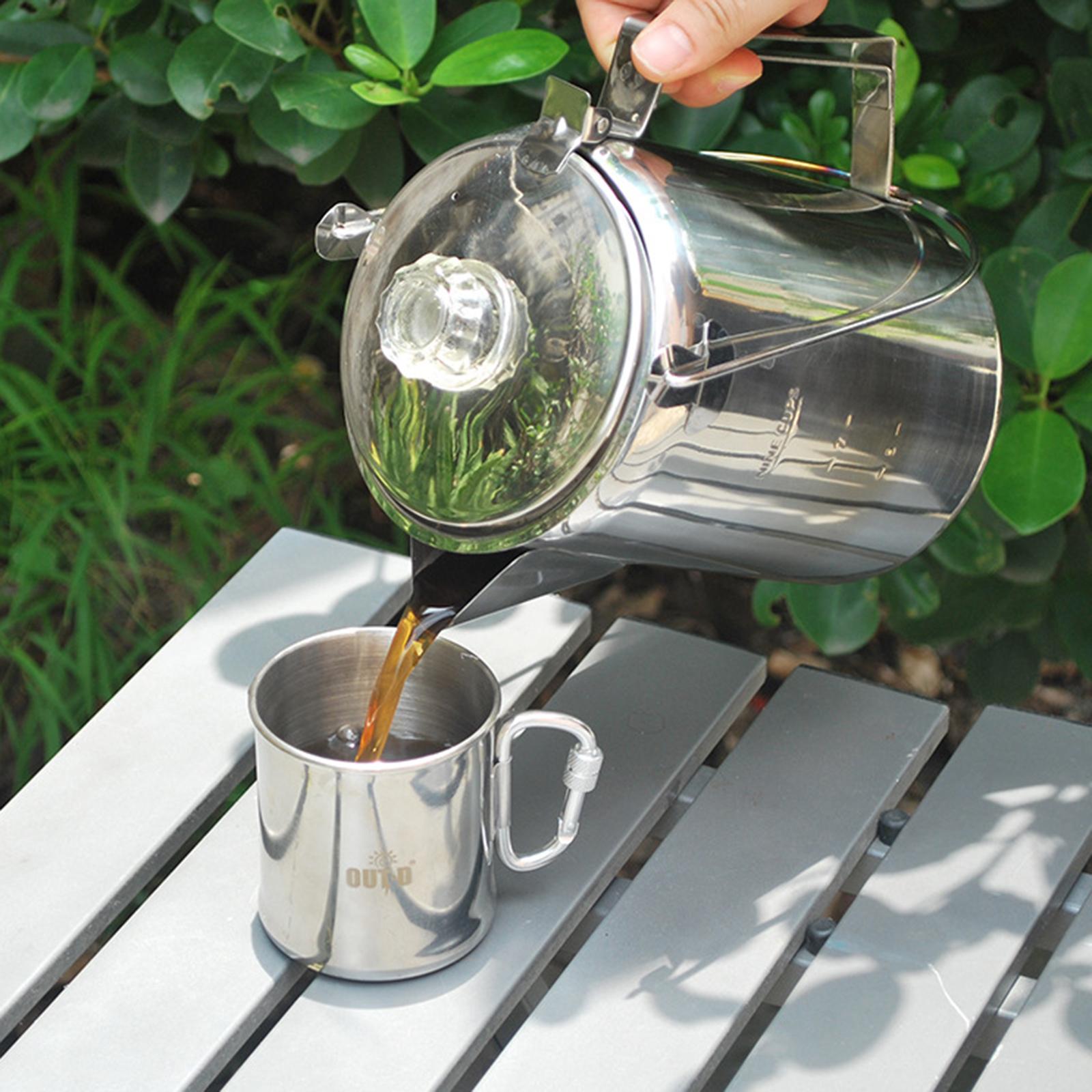 Outdoor Stainless Steel Campin - Camp Percolator Coffee recension och pris