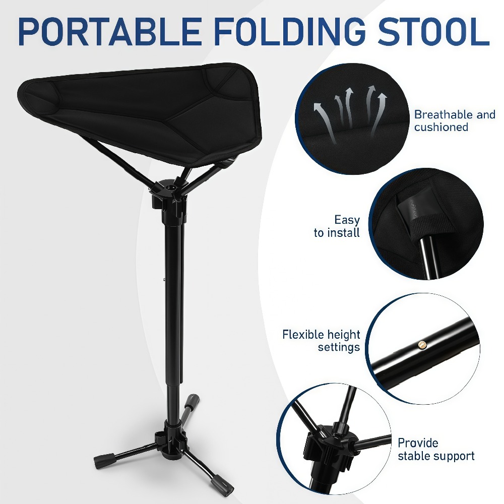 Portable Folding Chair 3 Gear  - Outdoor Camping Recliner Chairs recension och pris