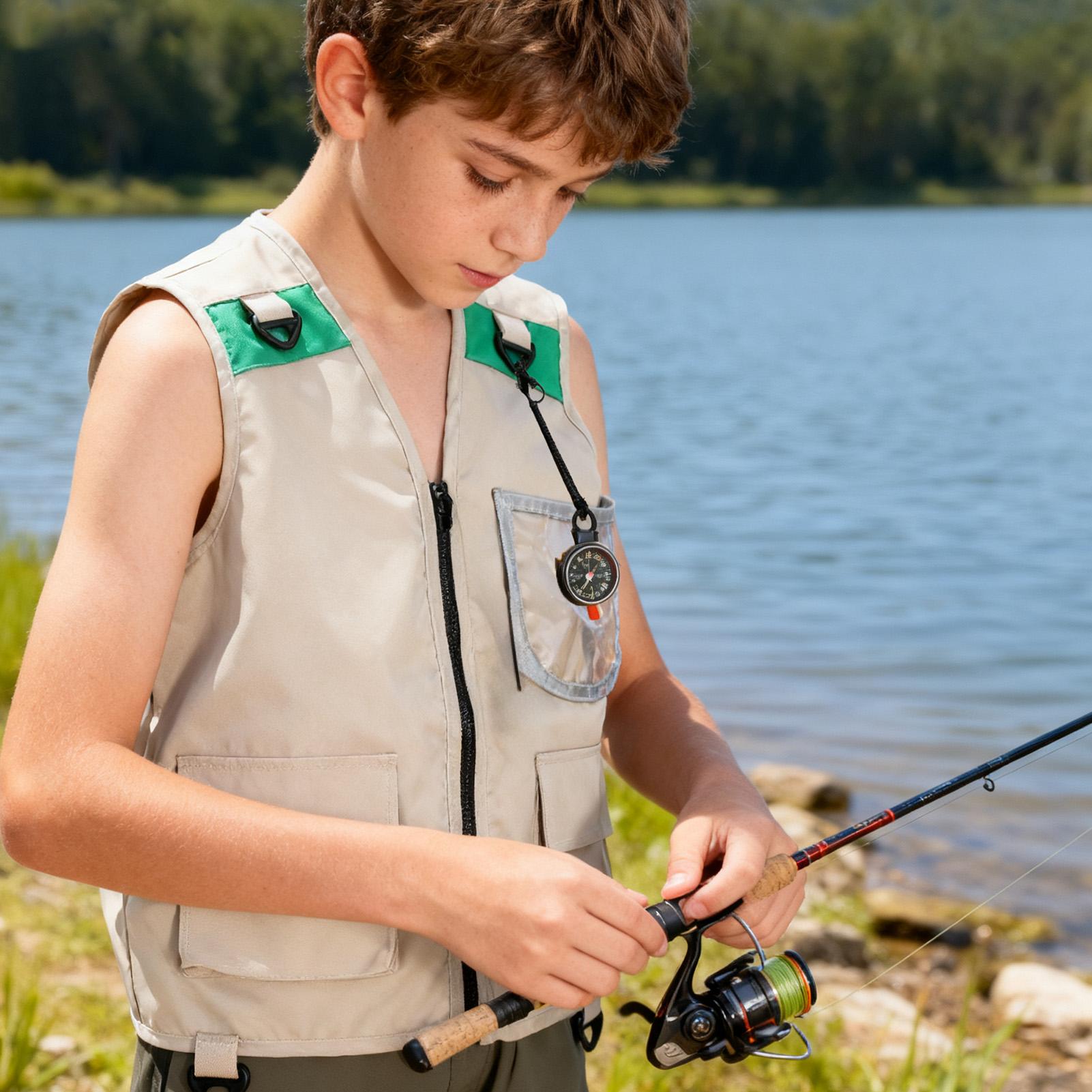 Kids Cargo Vest Sleeveless Cos - Outdoor Camping Kids Activities recension och pris