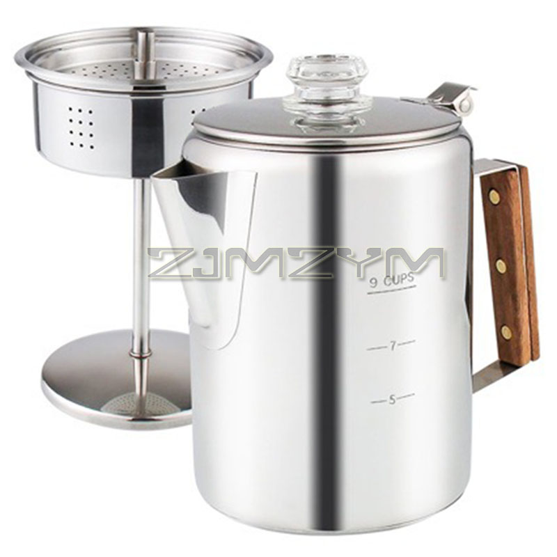 9 Cup Coffee Percolators 1500m - Camp Percolator Coffee recension och pris