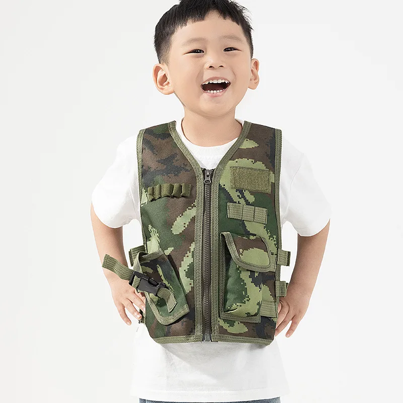 Kids Tactical Vest Army Fans O - Outdoor Camping Kids Activities recension och pris