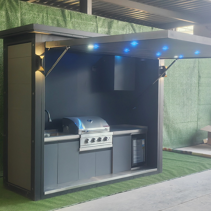 Portable Outdoor Kitchen Pod W - Outdoor Camping Kitchen Setup recension och pris