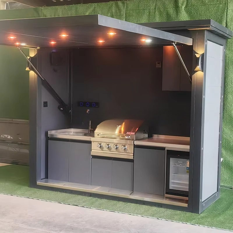 Portable Outdoor Kitchen Pod W - Outdoor Camping Kitchen Setup recension och pris