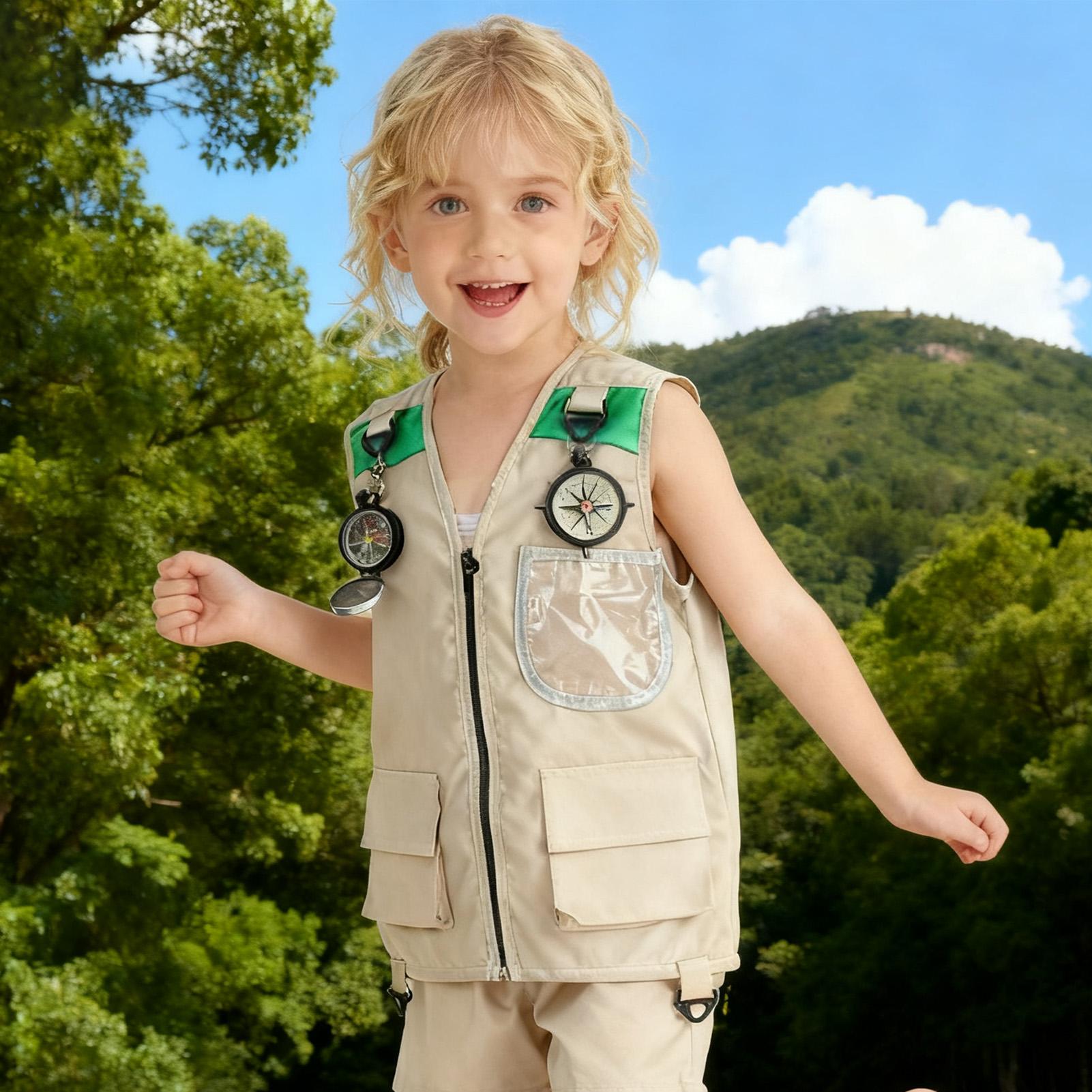 Kids Fishing Vest Sleeveless C - Outdoor Camping Kids Activities recension och pris